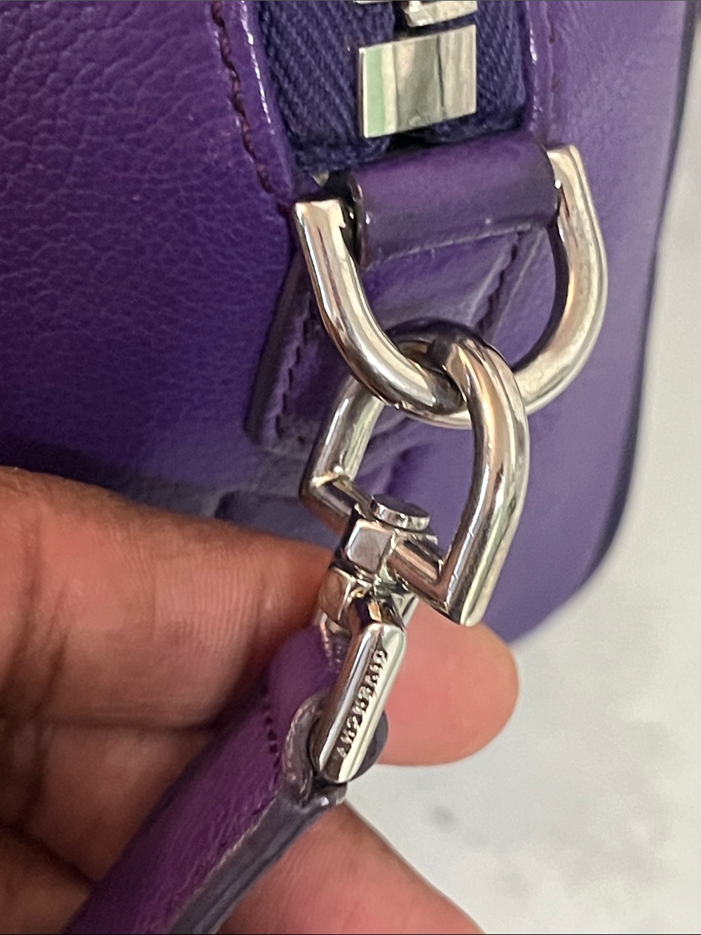 Givenchy Purple Antigona Mini Satchel - Picture 3 of 10